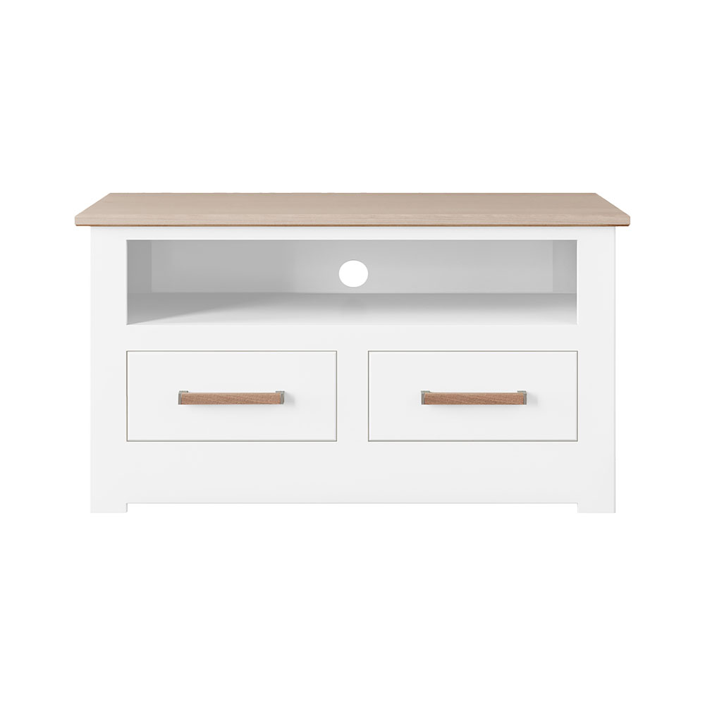 Modo 3ft Open Shelf TV Unit with 2 Drawers