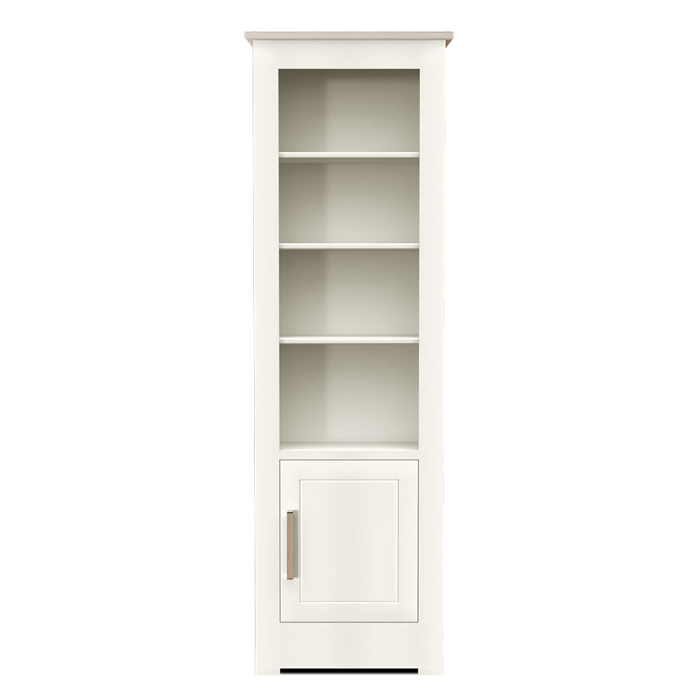 Modo Narrow Half Extra Large Panelled Bookcase