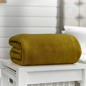 Deyongs Snuggle Touch Throw 140x180 Chartreuse