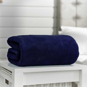 Deyongs Snuggle Touch Throw 140x180 Navy