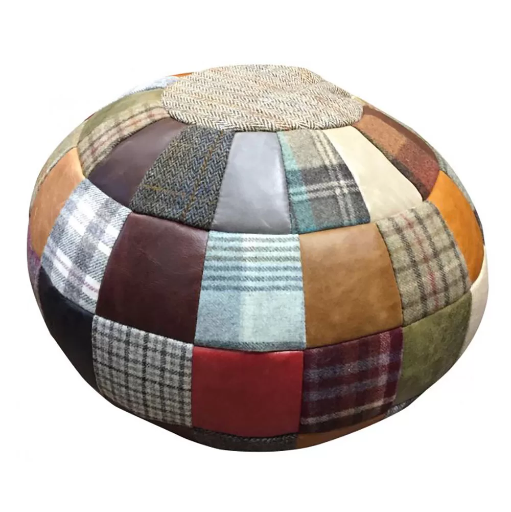 Bean Bag - Leather & Wool Mix (BEACH1)