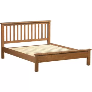 Maiden Oak Rustic 4'6" Bed