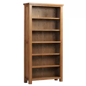 Maiden Oak Rustic 6' Bookcase