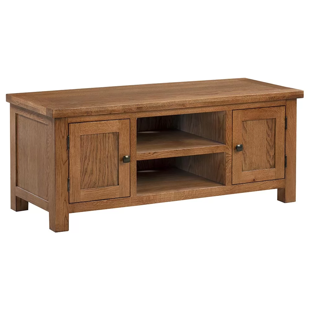 Maiden Oak Rustic Large TV Unit