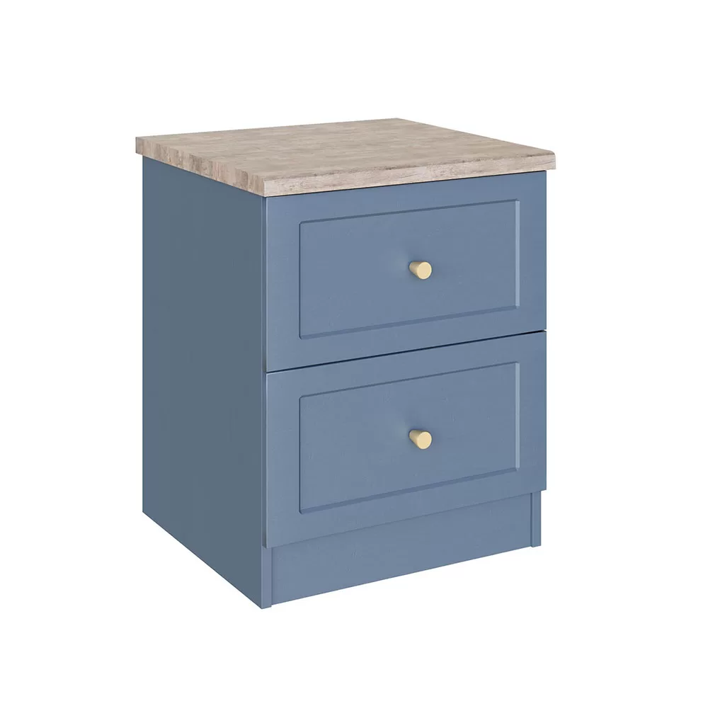 London 2 Drawer Bedside 