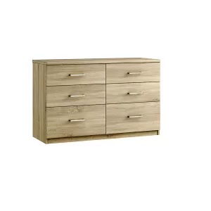 Madrid 6 Drawer Twin Chest
