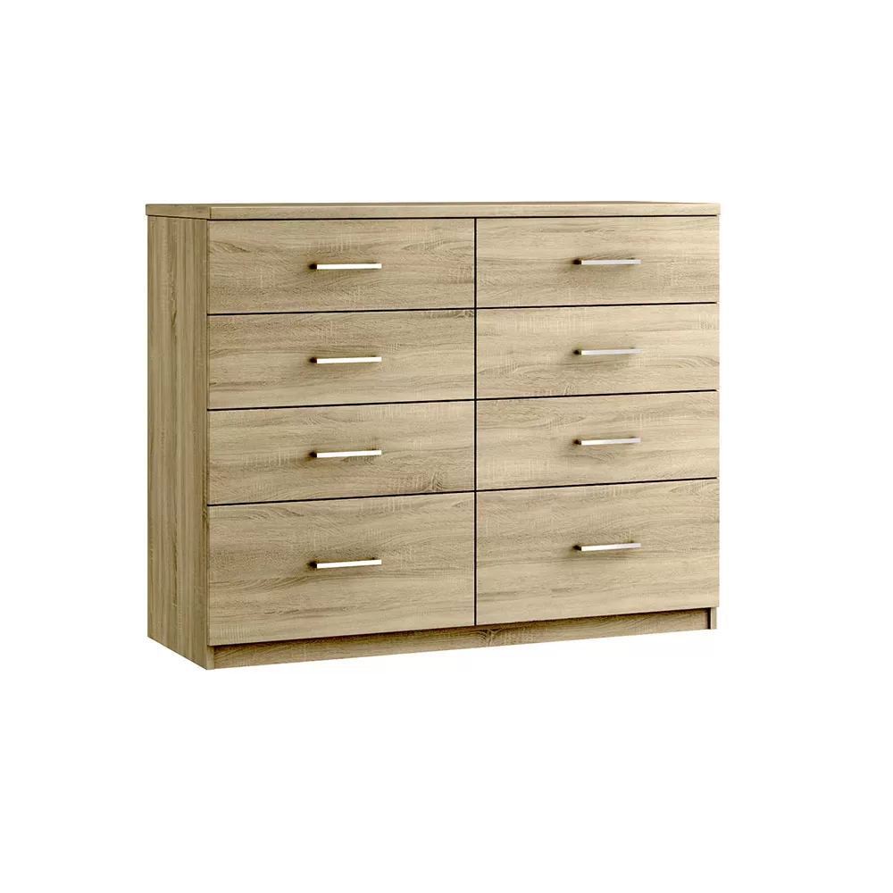 Madrid 8 Drawer Twin Chest