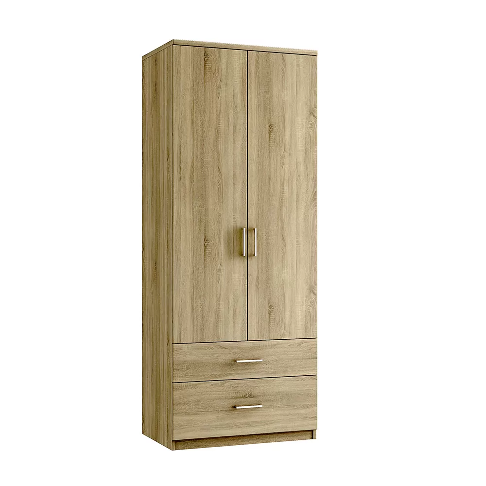 Madrid Double Tall 2 Drawer Gents Robe