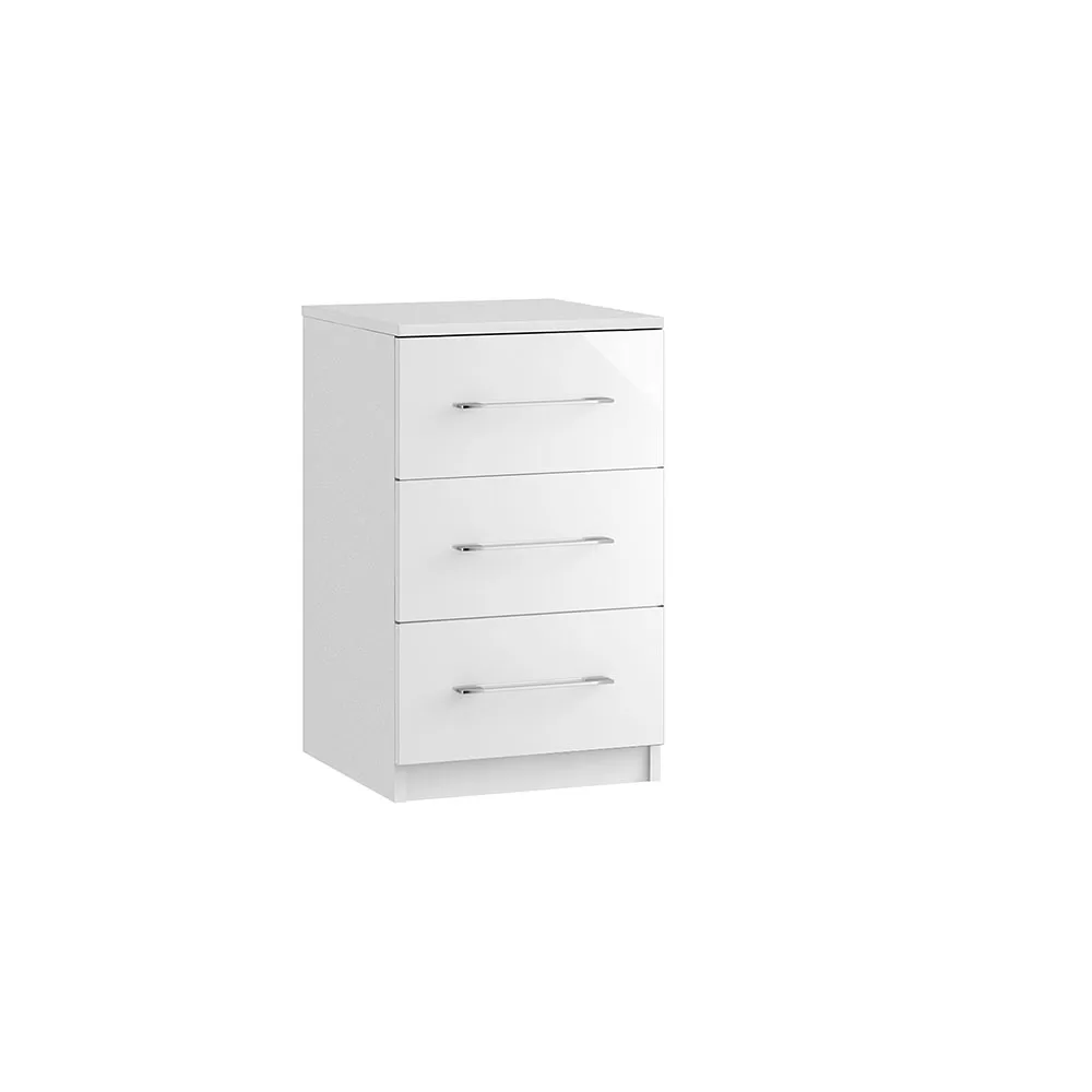 Tokyo 3 Drawer Bedside