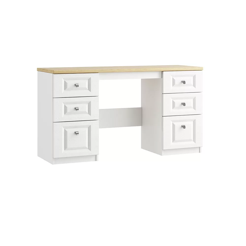Vienna Double Pedestal Dressing Table
