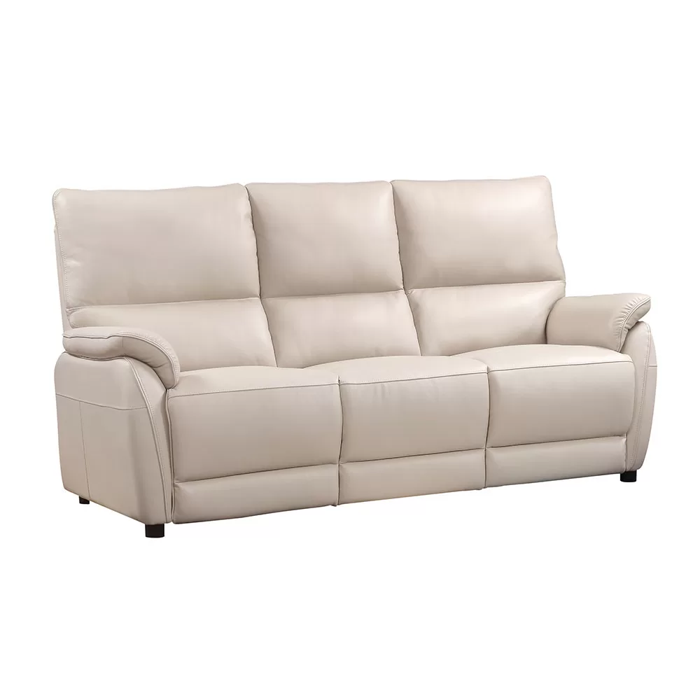 Ethan 3 Seater Power Recliner - Chalk