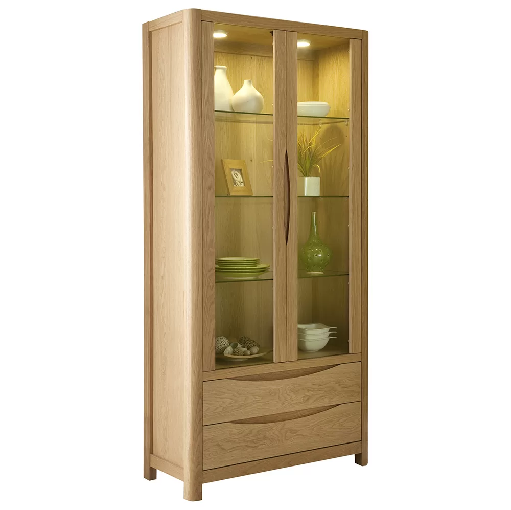 Malmo Tall Display Cabinet WN211