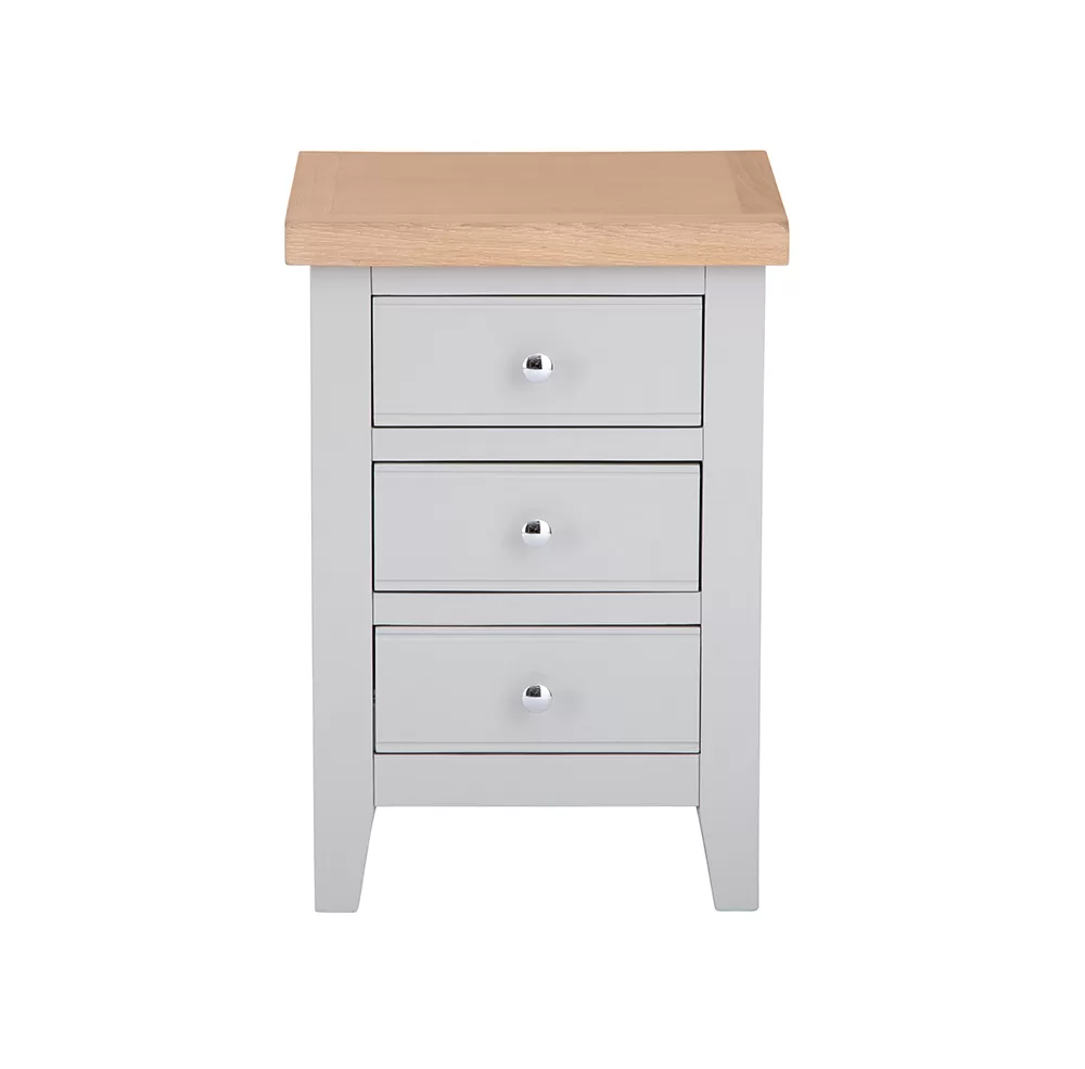 Eddington Grey Large Bedside Cabinet