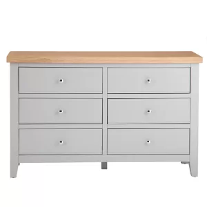 Eddington Grey 6 Drawer Chest