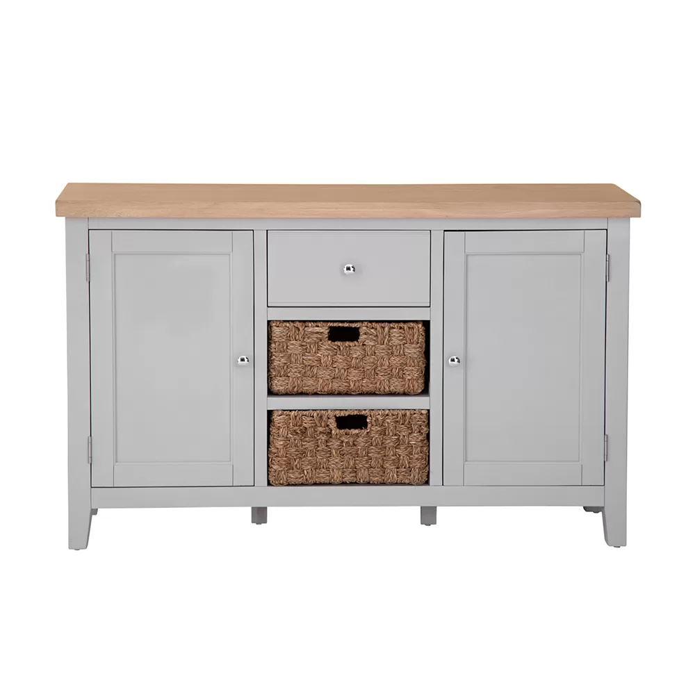 Eddington Grey Large Sideboard