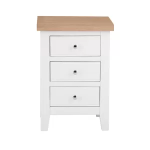 Eddington White Large Bedside Cabinet