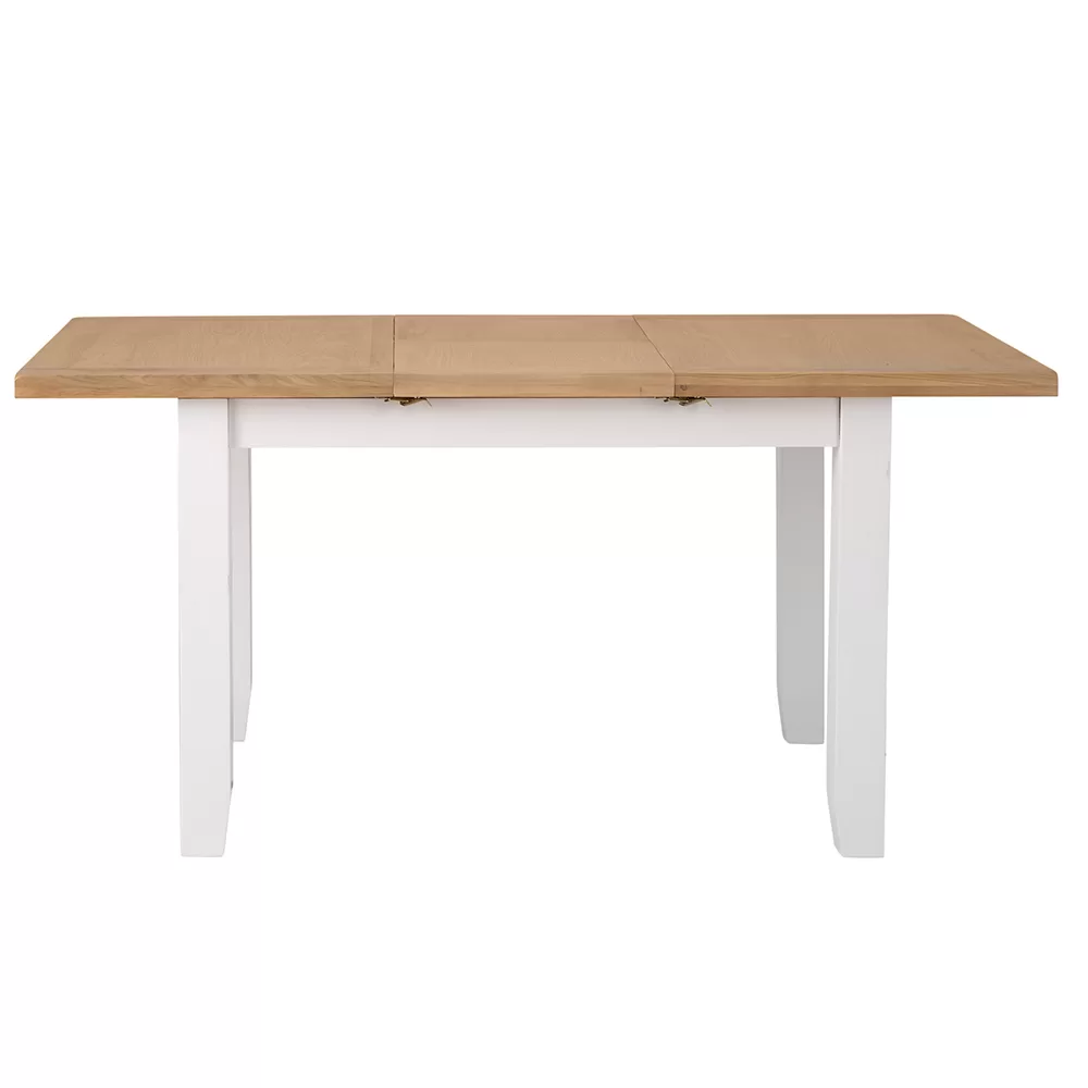 Eddington White 1.2m Butterfly Extending Table 