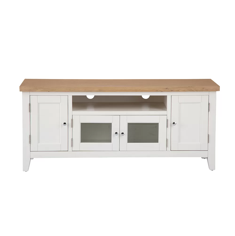 Eddington White Large TV Unit