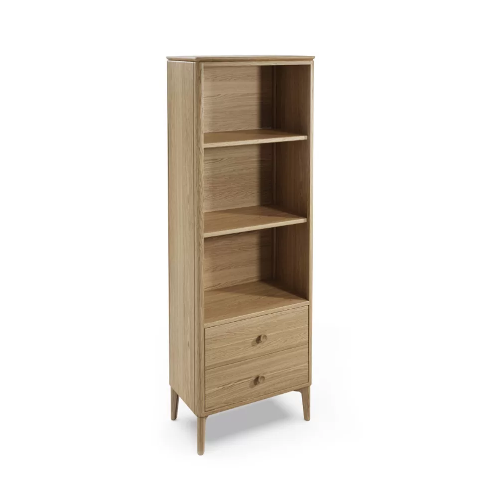 Millie Oak Open Storage Unit