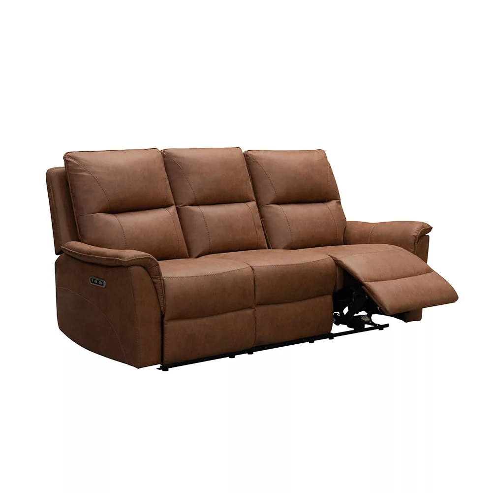 Karina 3 Seater Power Recliner - Tan