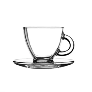 Set of 2 Cappuccino Cup and Saucer