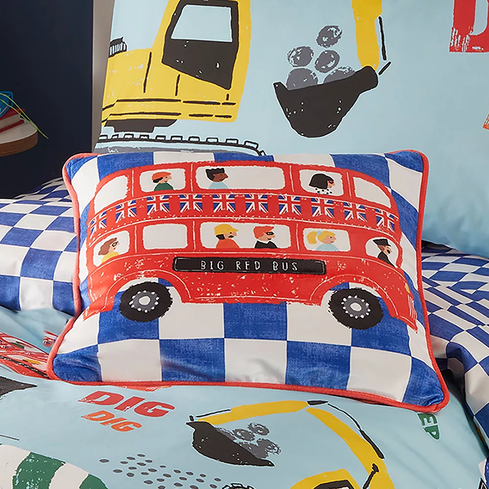 Bedlam On The Move 43 x 43cm Filled Cushion