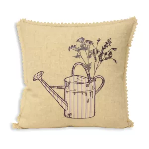 Paoletti Watering Can Cushion 45 x 45 - Lavender