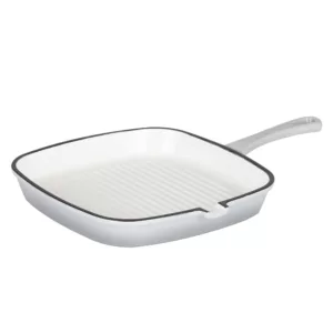 Simple Home 23cm Cast Iron Grill Pan