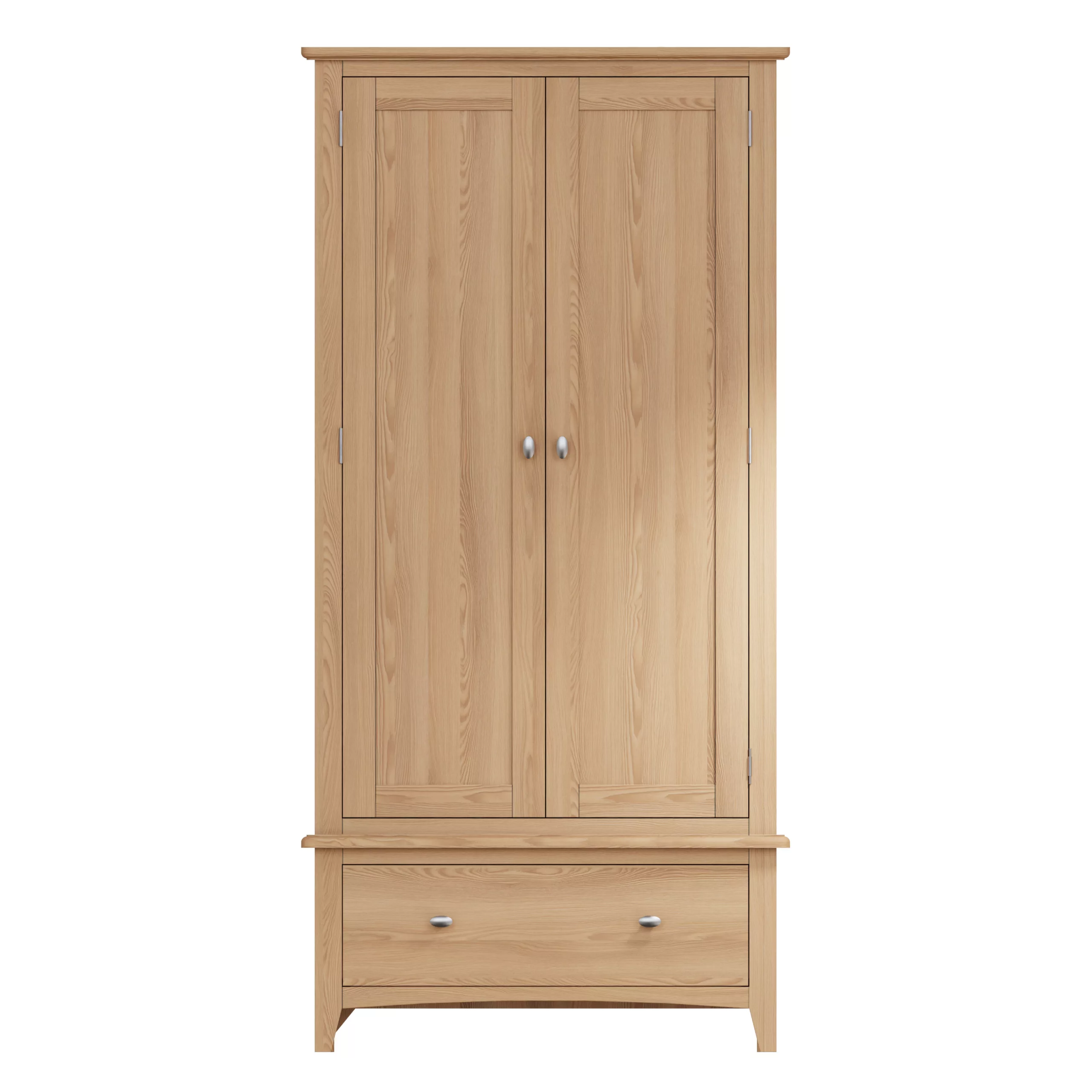 Gents wardrobe shop with shelves