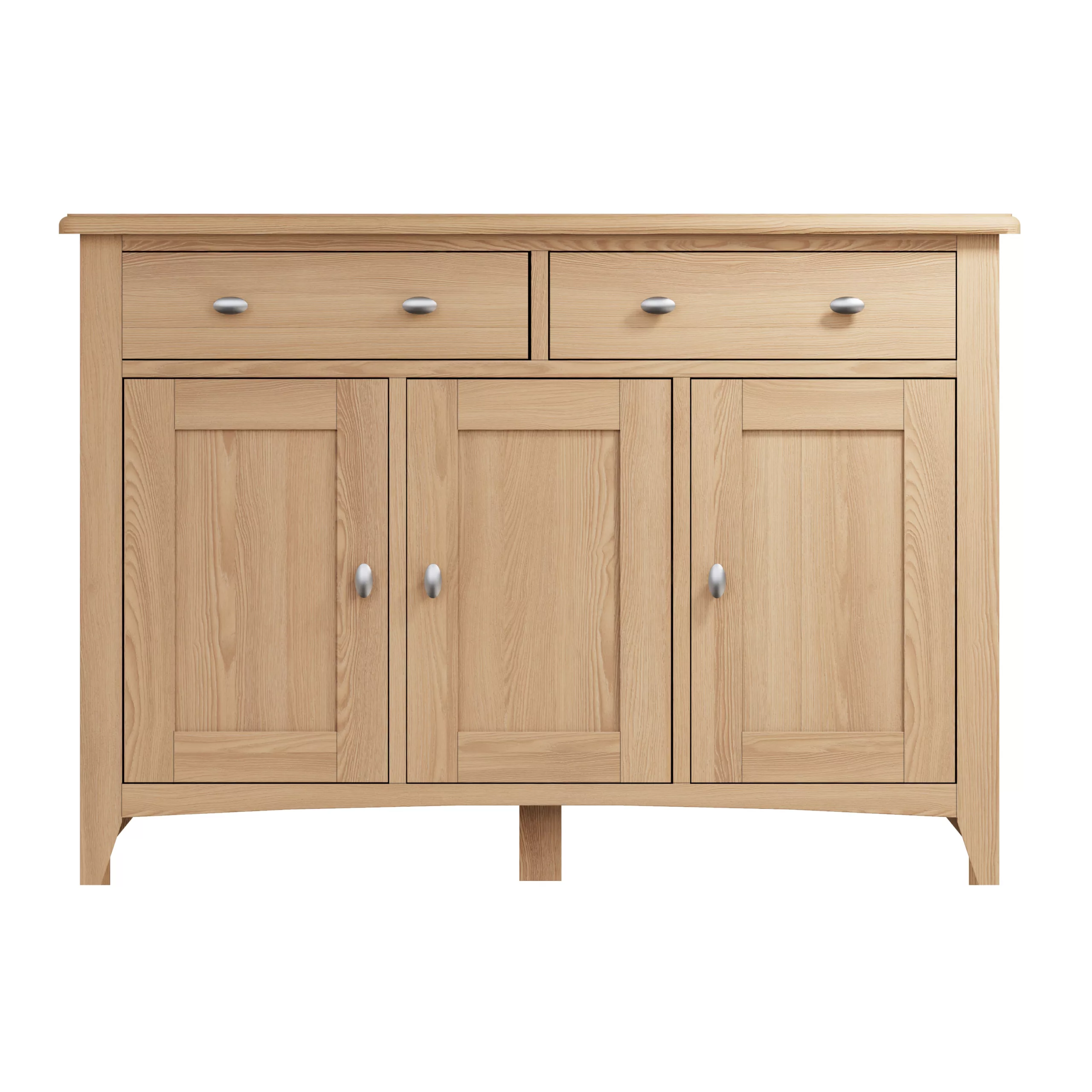 Hurstley Oak 3 Door Sideboard
