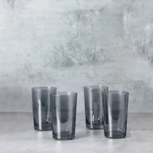 Simply Home Highball Glasses - Dusky Grey (Set of 4)