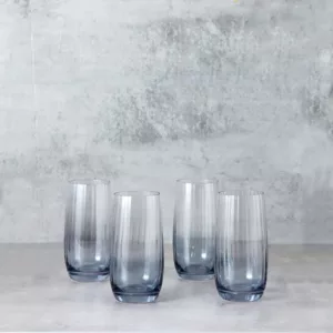 Simply Home Highball Glasses - Gatsby Blue (set of 4)