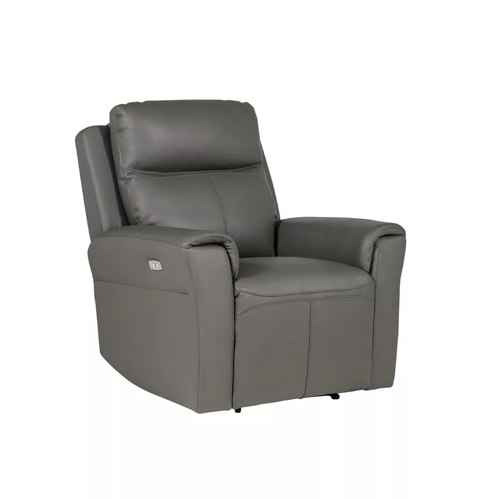 Roma Electric Recliner Chair - Ash