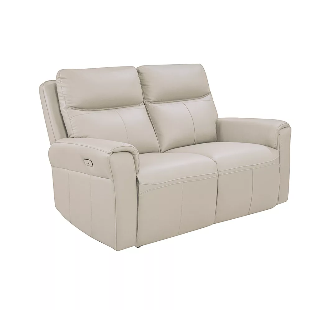 Roma 2 Seater Electric Recliner - Stone