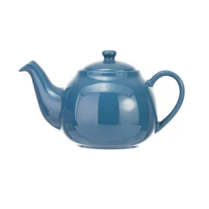 Solid Glaze 2 Cup Blue Teapot