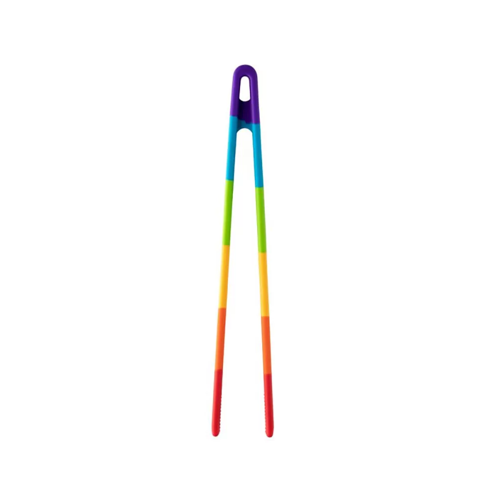 Taylor's Eye Witness Rainbow Silicone Tongs 