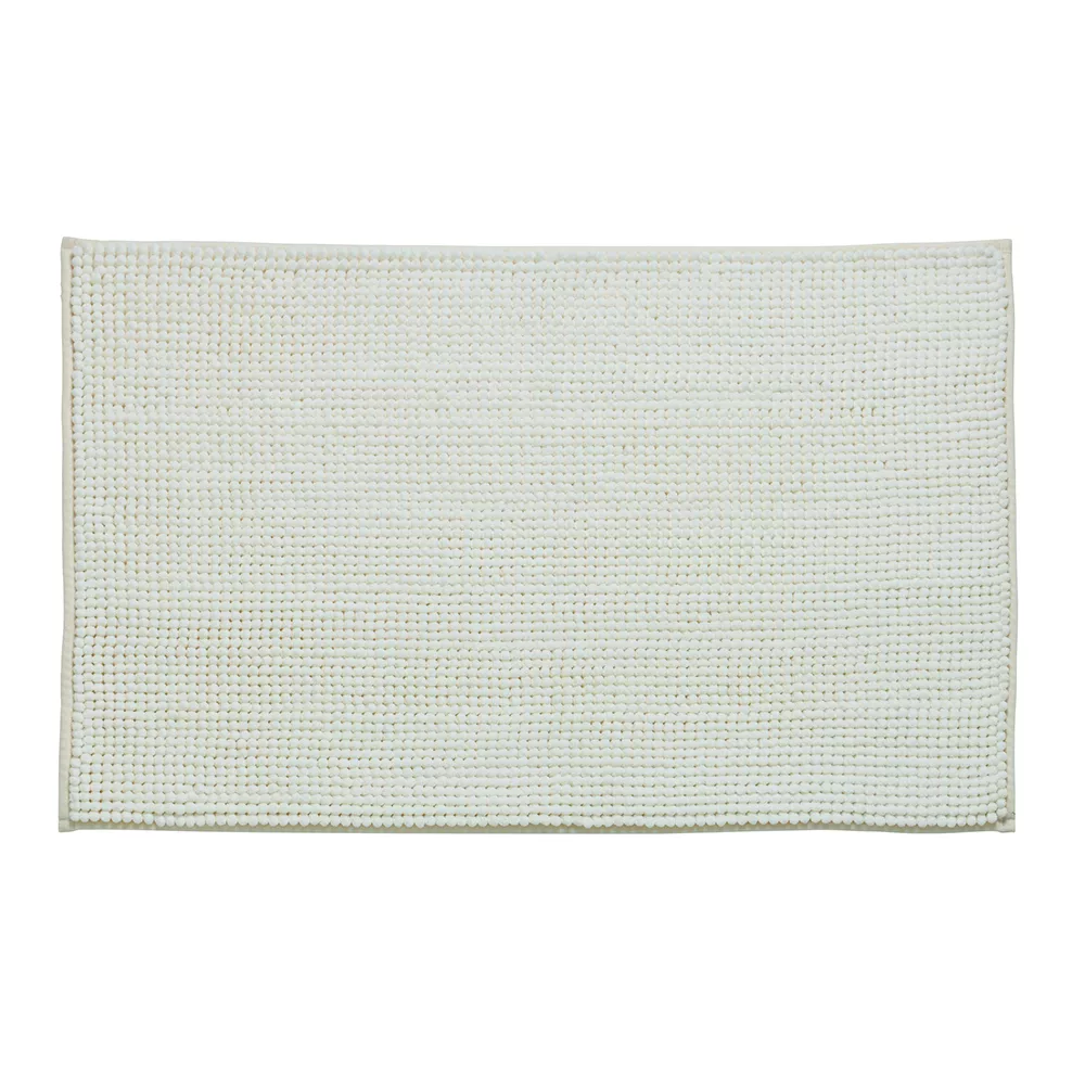 Catherine Lansfield Bobble Bath Mat - Cream