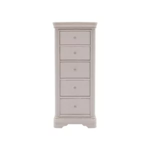 Marseille Taupe 5 Drawer Tall Chest