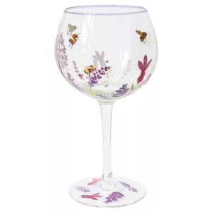 Leonardo Collection Lavender and Bees Gin Glass