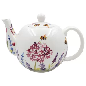 Leonardo Collection Lavender and Bees Teapot