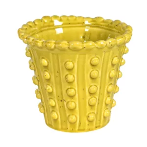 Bobble Yellow Vase/Planter