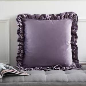 Catherine Lansfield Velvet Touch Filled Cushion 43 x 43 - Lilac