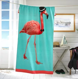 Deyongs Flamingo Beach Towel - 75x150cm