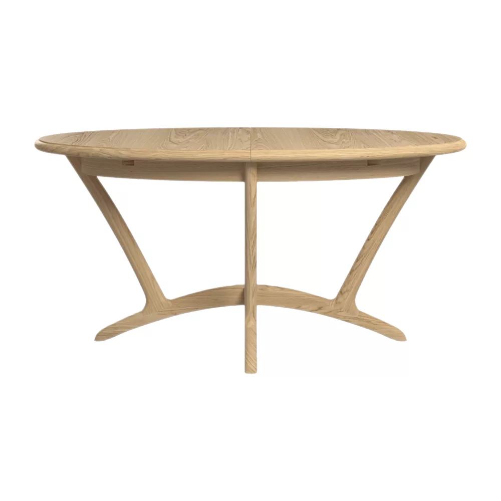 Malmo Oval Ext Dining Table 160-210cm WN218