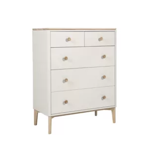 Millie Painted Medium Chest 5 Drawers
