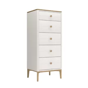 Millie Painted Tall Chest 5 Drawers