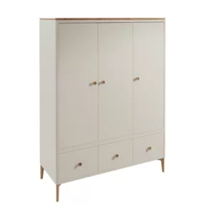 Millie Painted 3 Door Wardrobe