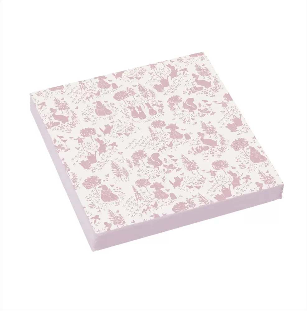 Peter Rabbit - Pink - Napkins