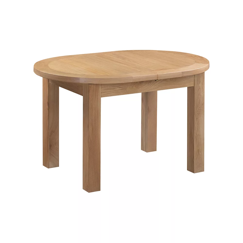 Maiden Oak D-End Extending Table 130-170cm