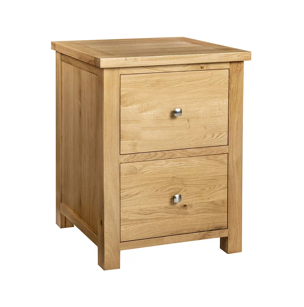 Maiden Oak Filing Cabinet